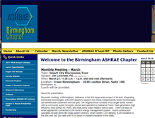 Tablet Screenshot of birminghamashrae.com